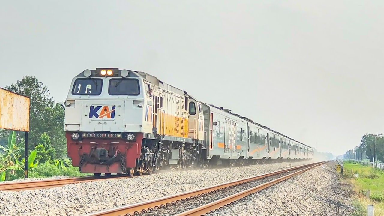 NGEBUT EDAN!! 20 KERETA API SUPER NGEBUT 120KM/H PART 9 | Yang Pertama Rajanya Ngebut Di Indonesia