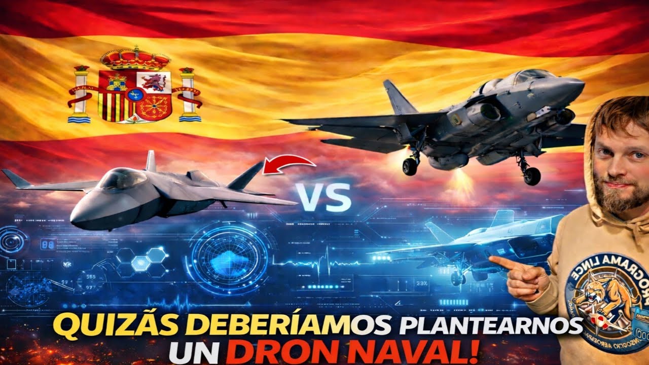 ES MEJOR UN DRON NAVAL QUE EL F35B PARA LA ARMADA ESPAÑOLA? INGENIERO SORPRENDE CON SU OPINIÓN!