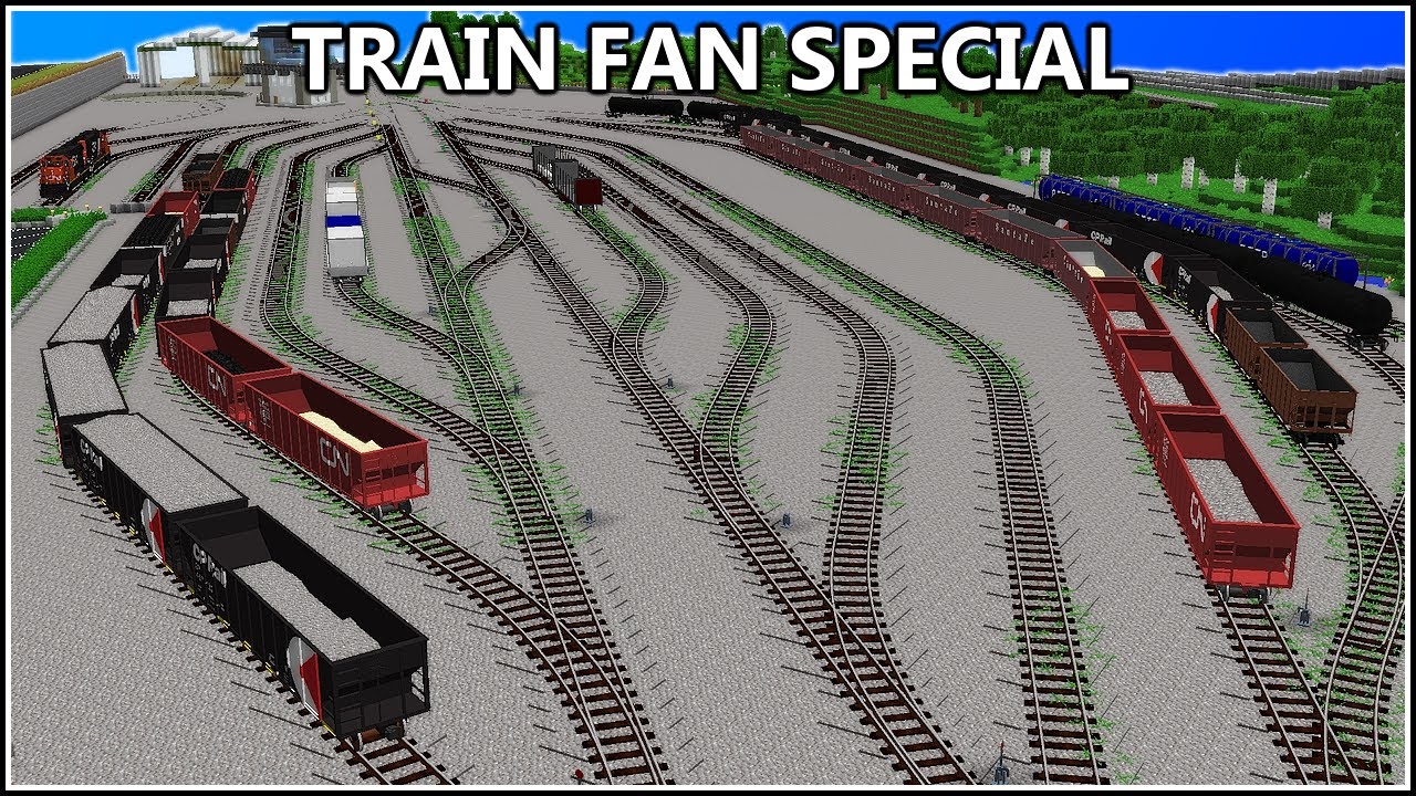 Sorting Train Cars In The Yard