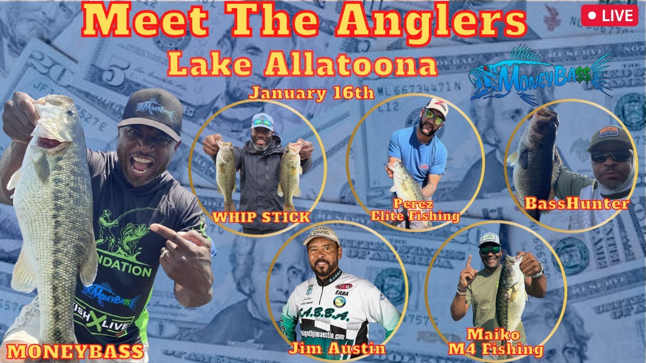 Meet the Anglers: Lake Allatoona Pre-Tournament Trash Talk & Predictions! (LIVE 17Jan2026)
