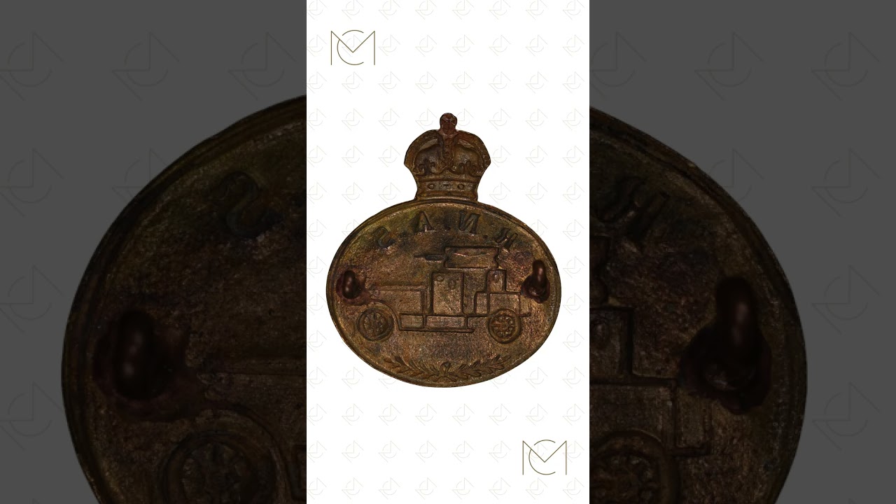 RNAS Royal Naval Air Service Collar Badge - Mansbridge Coins