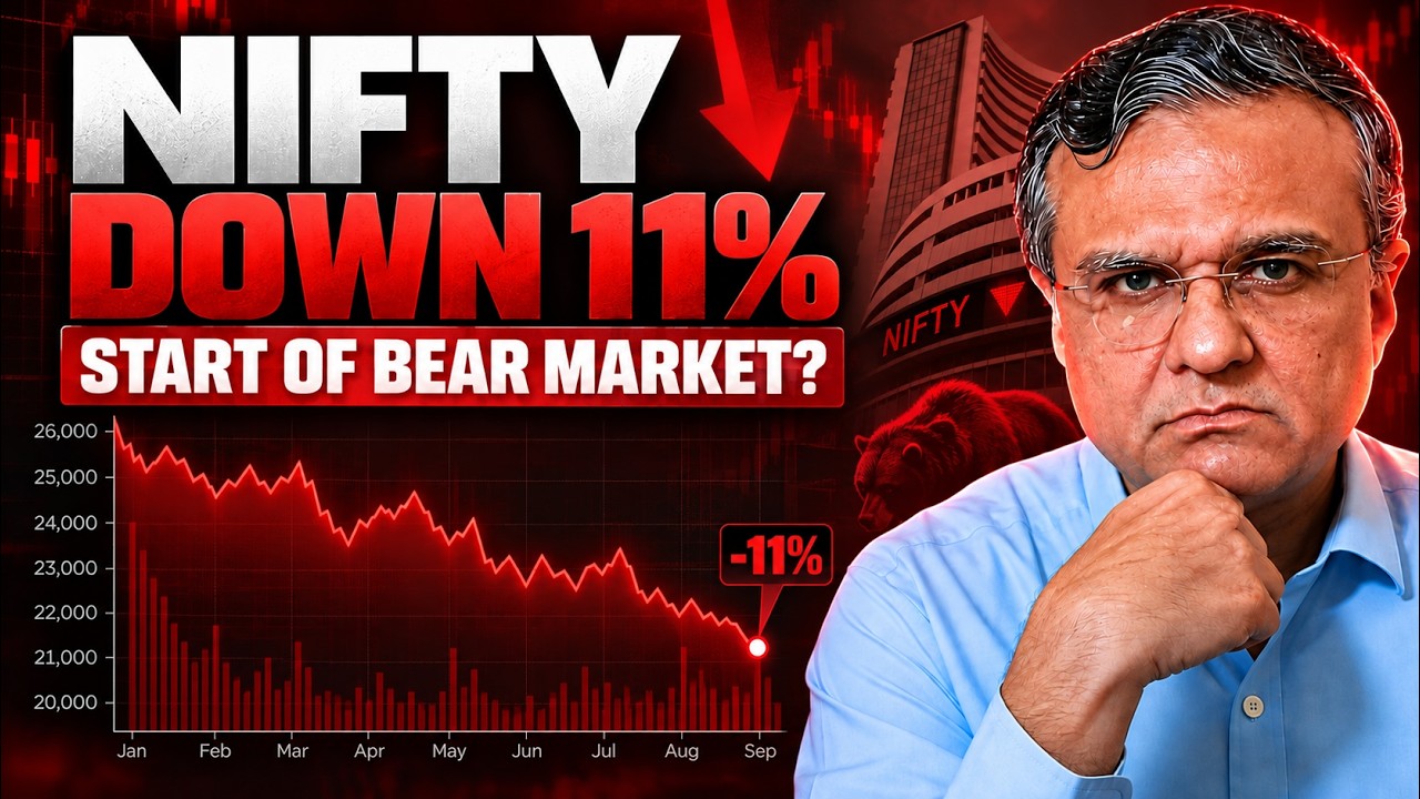 Before Investing, WATCH THIS! Normal CORRECTION or Start Of BEAR MARKET | Dipan mehta