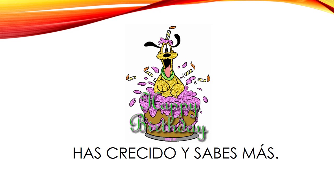 Cumpliste años