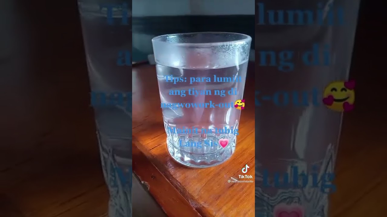 TIPS PARA LUMIIT ANG TIYAN