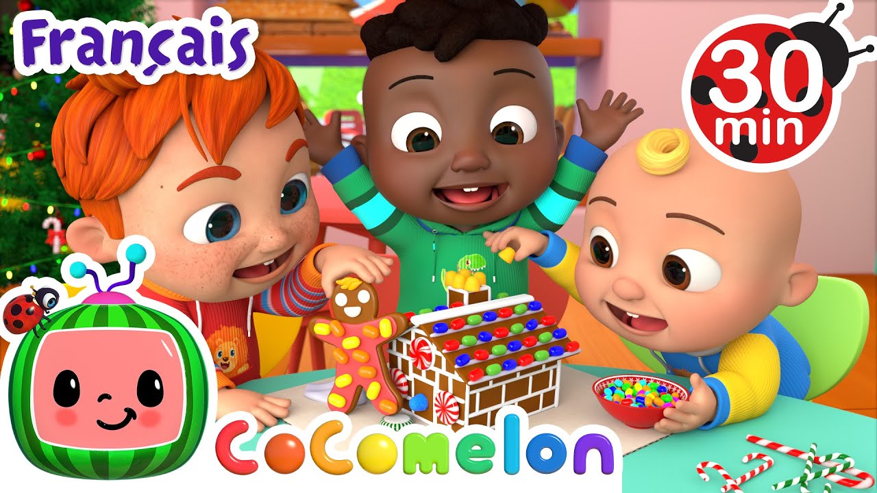 Décorons les salles pour Noël | @CoComelonCodyTimeFrancais  | Dessin Animé