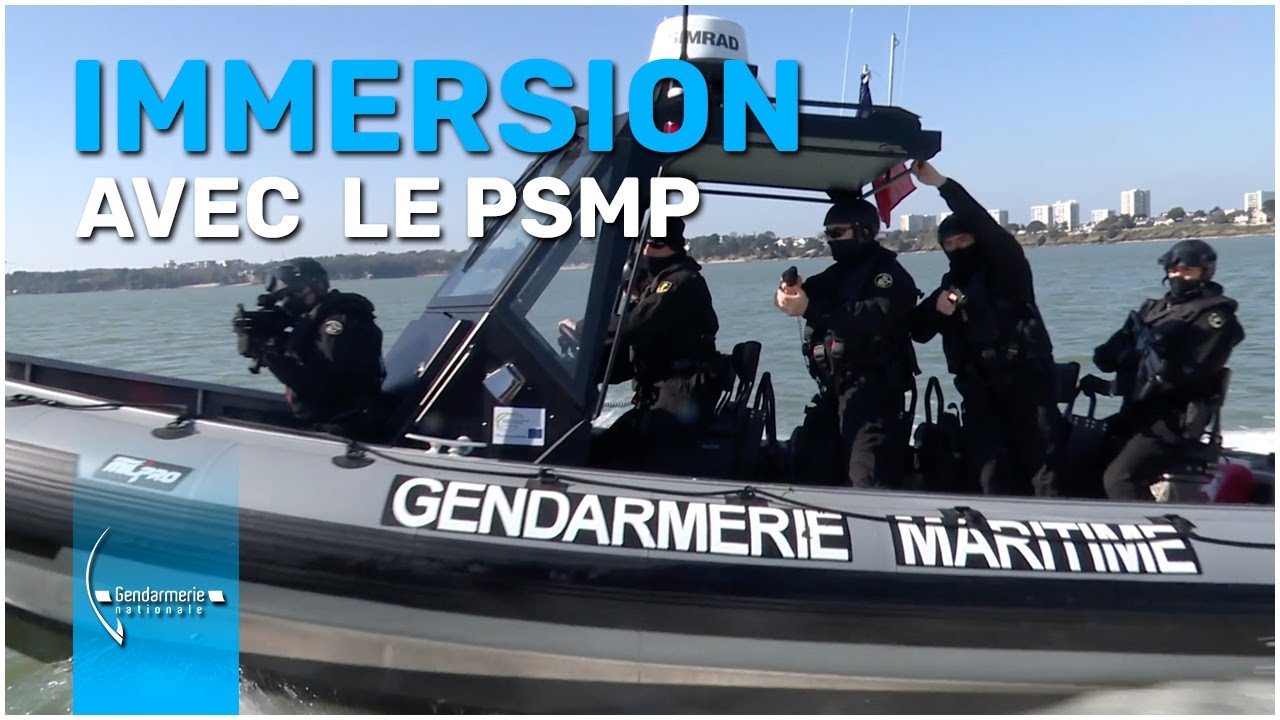 Embarquement immédiat avec le Peloton de sûreté maritime et portuaire (PSMP)