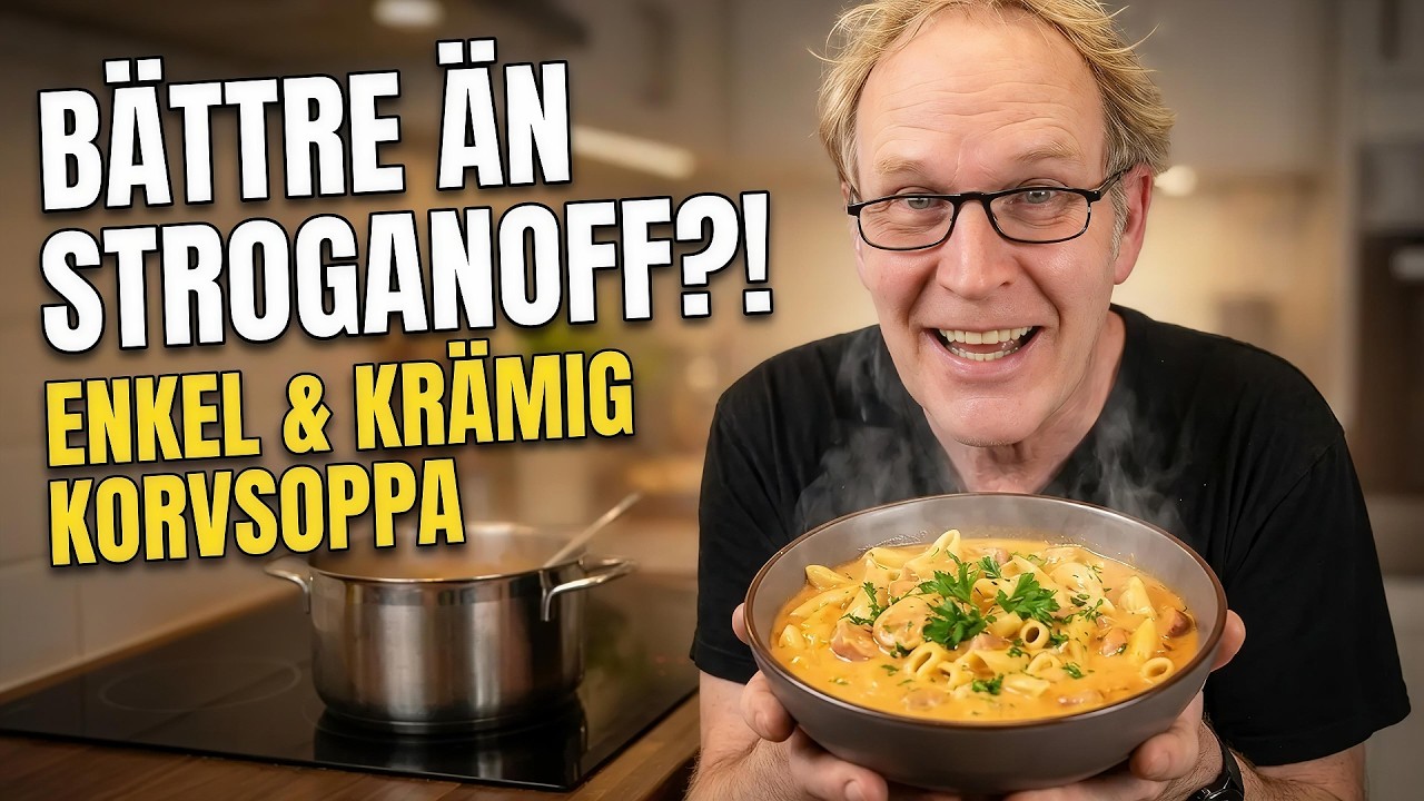 Bättre än Stroganoff? Denna krämiga korvsoppa slår allt!
