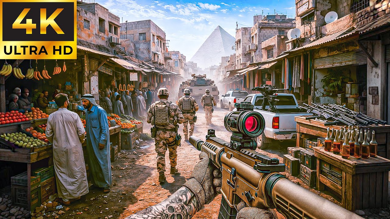 Tank Warfare in Egypt Goes Out of Control | Battlefield 6 Gameplay (4K HDR)