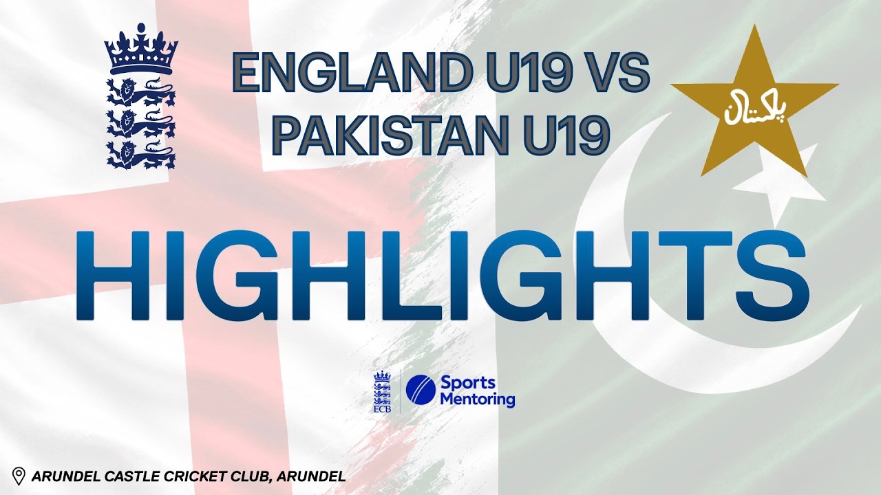 England U19 vs Pakistan U19 - 1st Youth ODI - Match Highlights