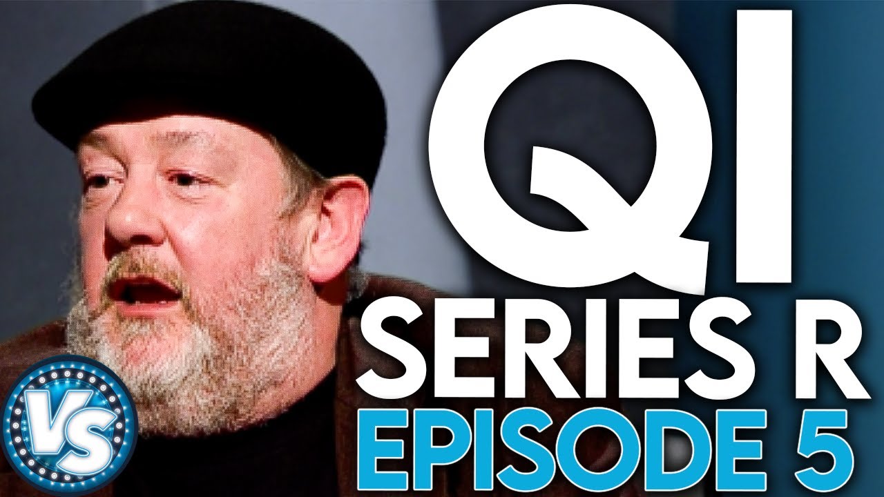 QI SERIES R, Episode 5! Full Episode With Johnny Vegas, Sandi Toksvig and Others!