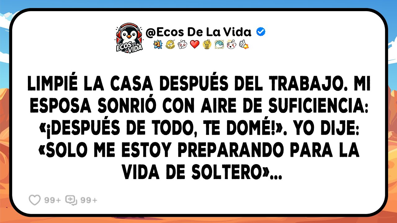 Mi Esposa Sonrió Con Aire De Suficiencia: «Por Fin, Te Domé». Mis Papeles De Divorcio Decían Lo...