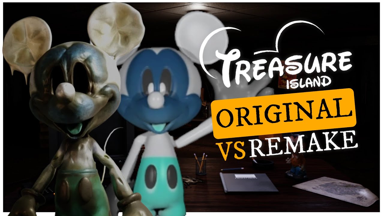 FIVE NIGHTS AT TREASURE ISLAND (2014) vs FIVE NIGHTS AT TREASURE ISLAND (2020) | #OriginalVsRemake
