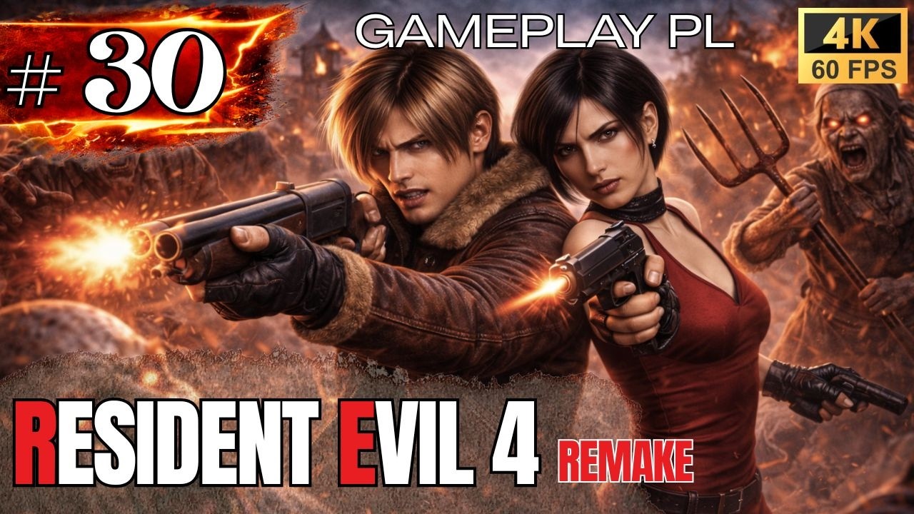 Resident Evil 4 Remake PL #30 🗡️ Gameplay – Śmierc Krausera