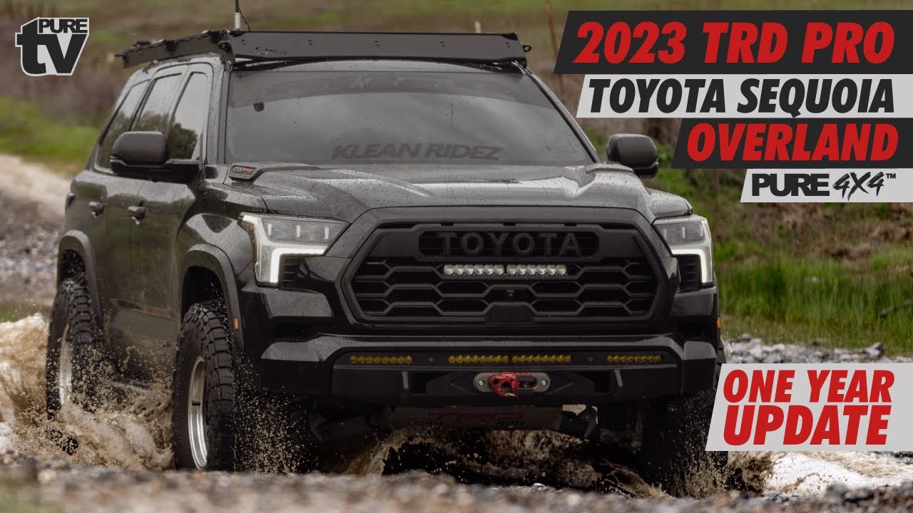 Toyota Sequoia 3-го поколения на 37-й неделе тура | Overland Build | TRD Pro Nitto Tire Baja Designs