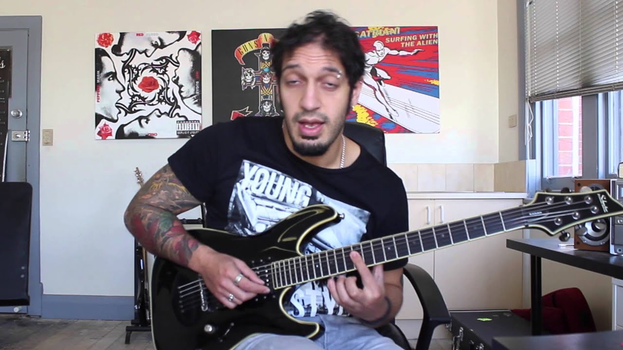 How to play 'Symphony Of Destruction' by Megadeth Guitar Solo Lesson w/tabs
