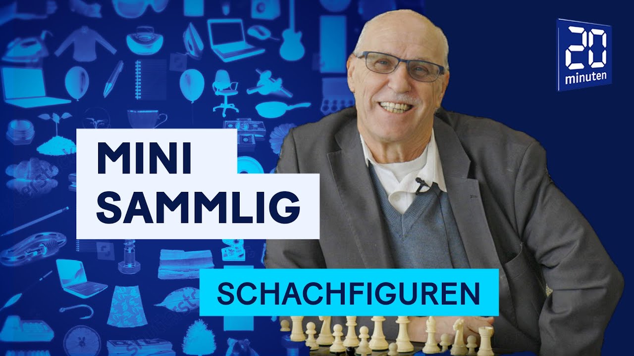 Schach Sammlung: Werner und sein Bruder besitzen über 30'000 Schachfiguren ♟️ | Mini Sammlig