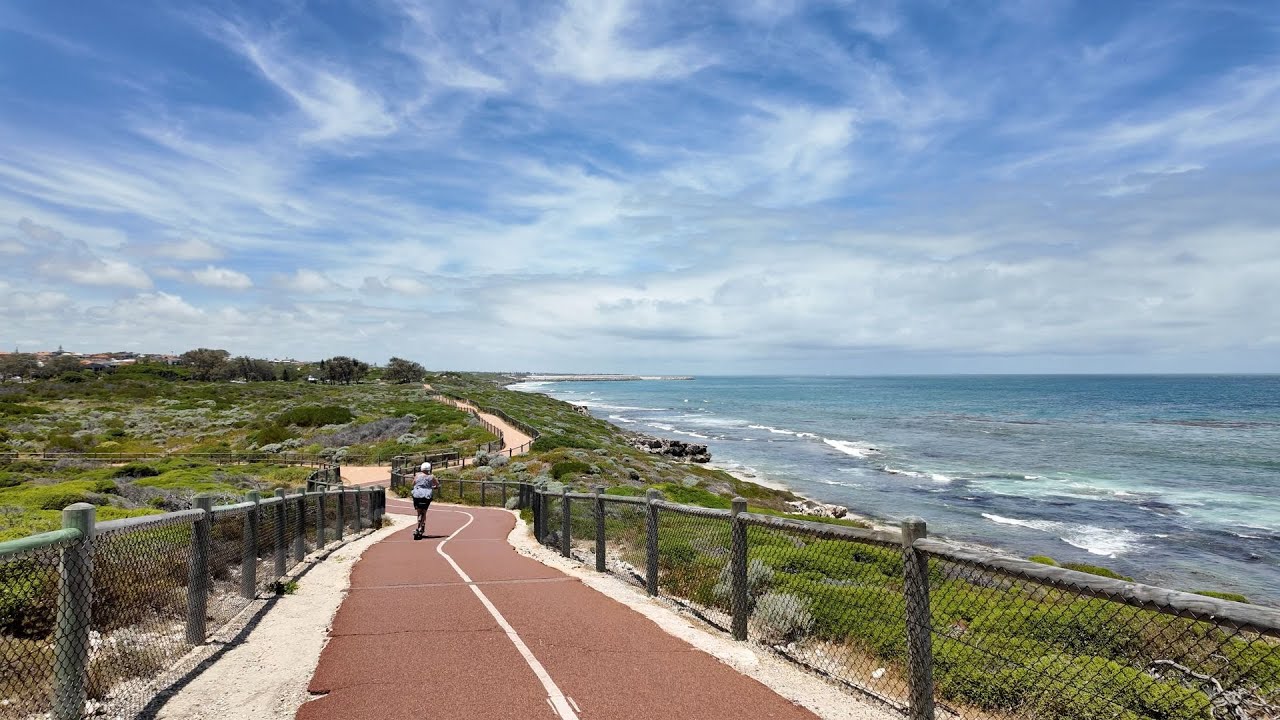 Coastal Scooter Ride, Perth