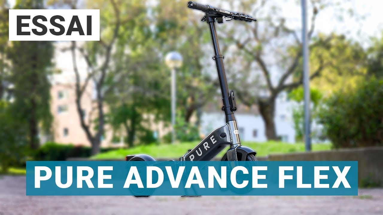 Test Pure Electric Advance Flex : ultra-compacte, cette trottinette est unique en son genre