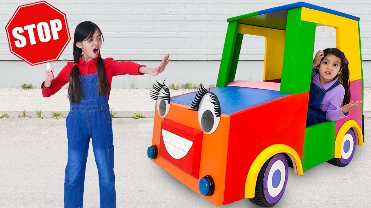 Ellie Charlotte and Lyndon Car Adventure