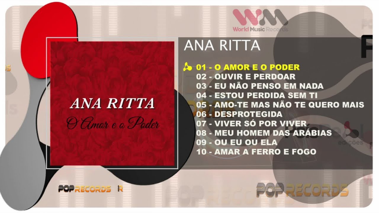 Ana Ritta - O Amor e o Poder (Full Album)