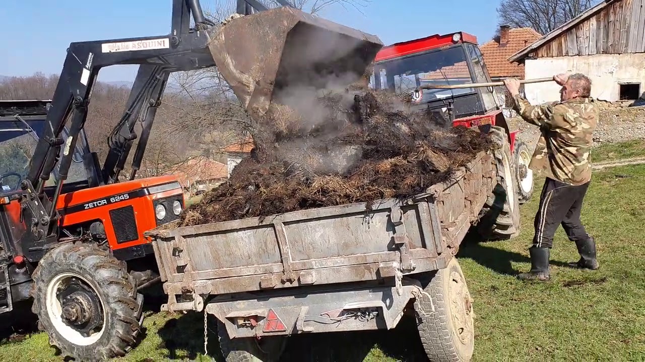 Zetor 6245 & Zetor 5245 - Kad su se đubreta izvlačila