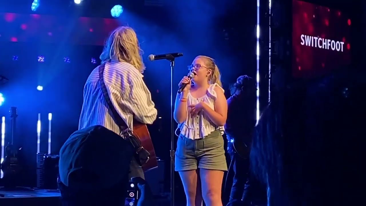 SWITCHFOOT Performs I WON'T LET YOU GO Featuring DAISY FOREMAN, Jon's Daughter at EPCOT 10/14/2024