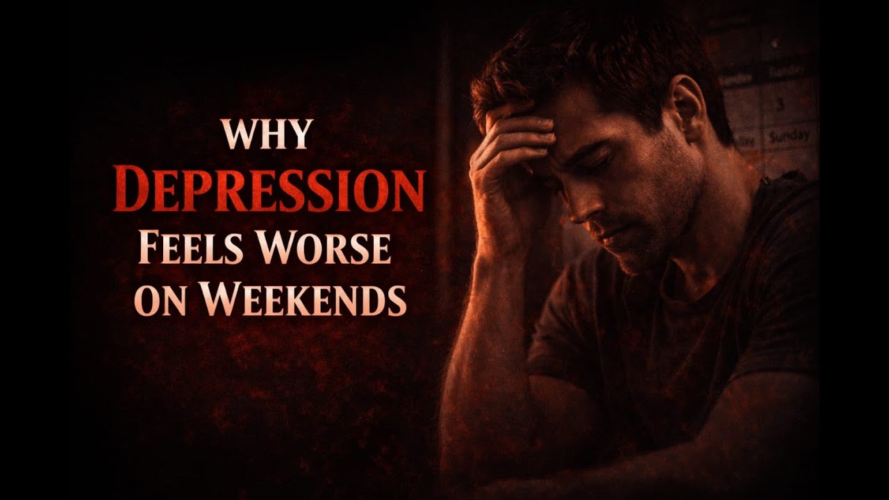 Why Depression Feels Worse on Weekends | The Psychology Behind Weekend Sadness | Silent Mind