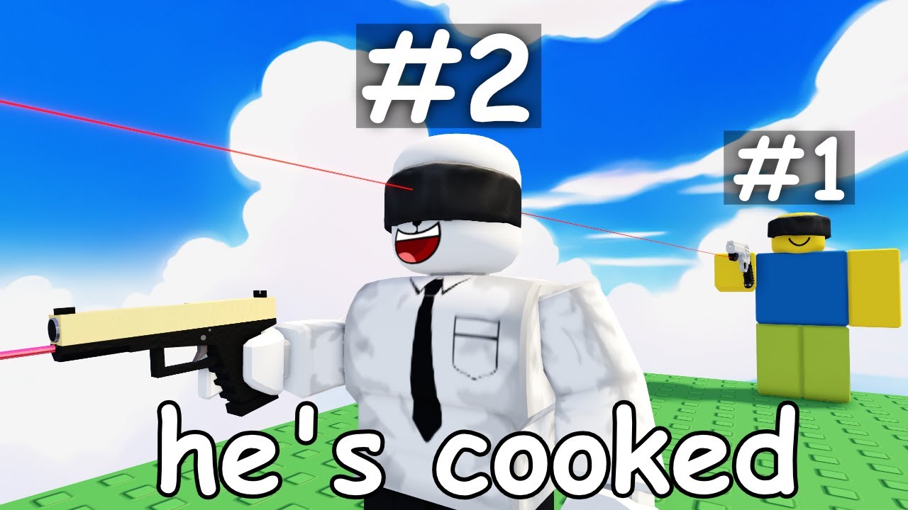 Я играю в шутер вслепую в Roblox, чтобы вам не пришлось этого делать.