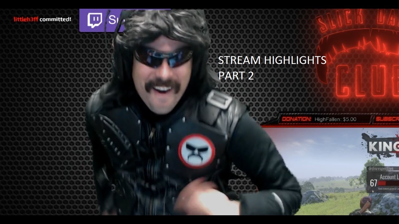 THE BEST DANCER IN THE ONLINE GAMING COMMUNITY - DR DISRESPECT STREAM HIGHLIGHTS PART 2