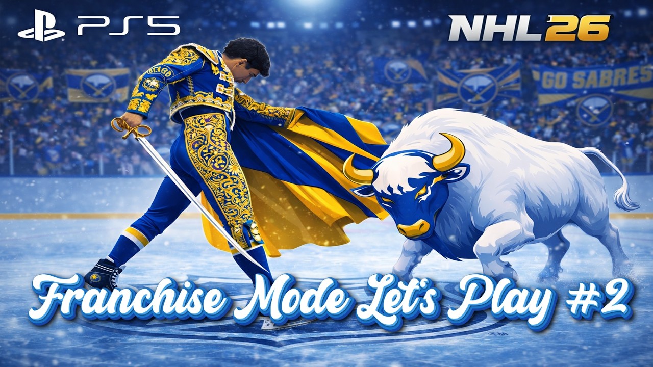 NHL26 - Sezónní příprava poprvé na ledě Wings / PS5 1080p 60fps / CZ/SK Lets Play / # 2