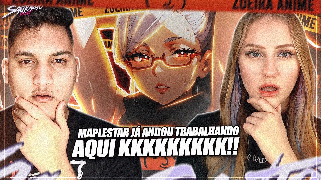 VEM VOVÓ ( ͡° ͜ʖ ͡°) - ZUEIRA ANIME (Akachi Br) - REACT EM CASAL
