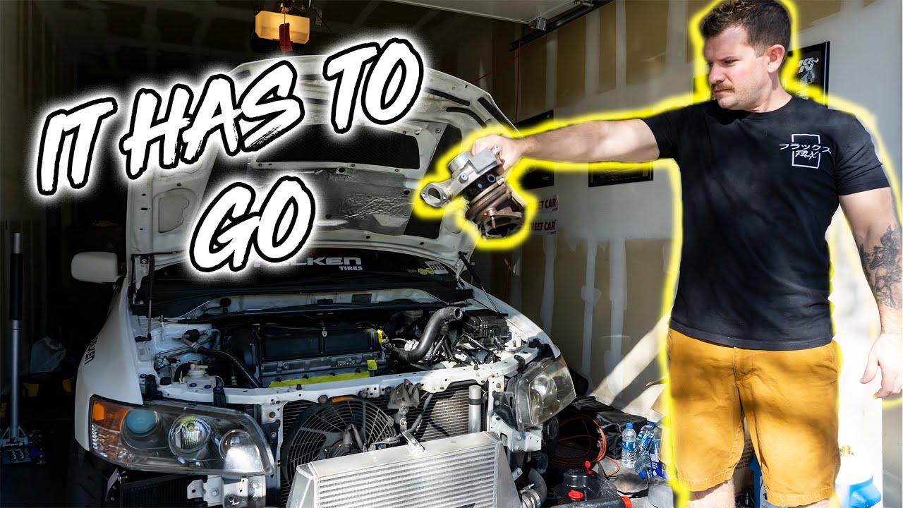 Evo 9 Turbo Removal