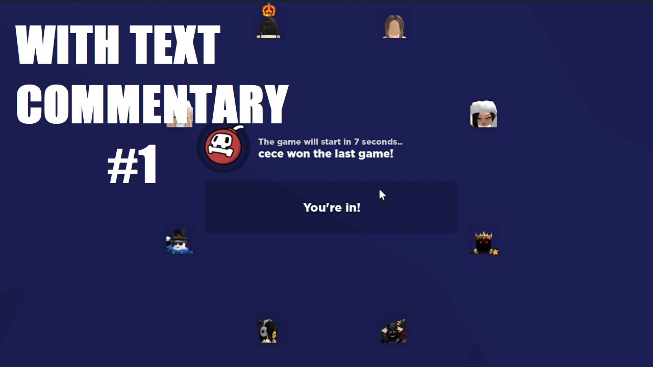 Word Bomb with Text Commentary!