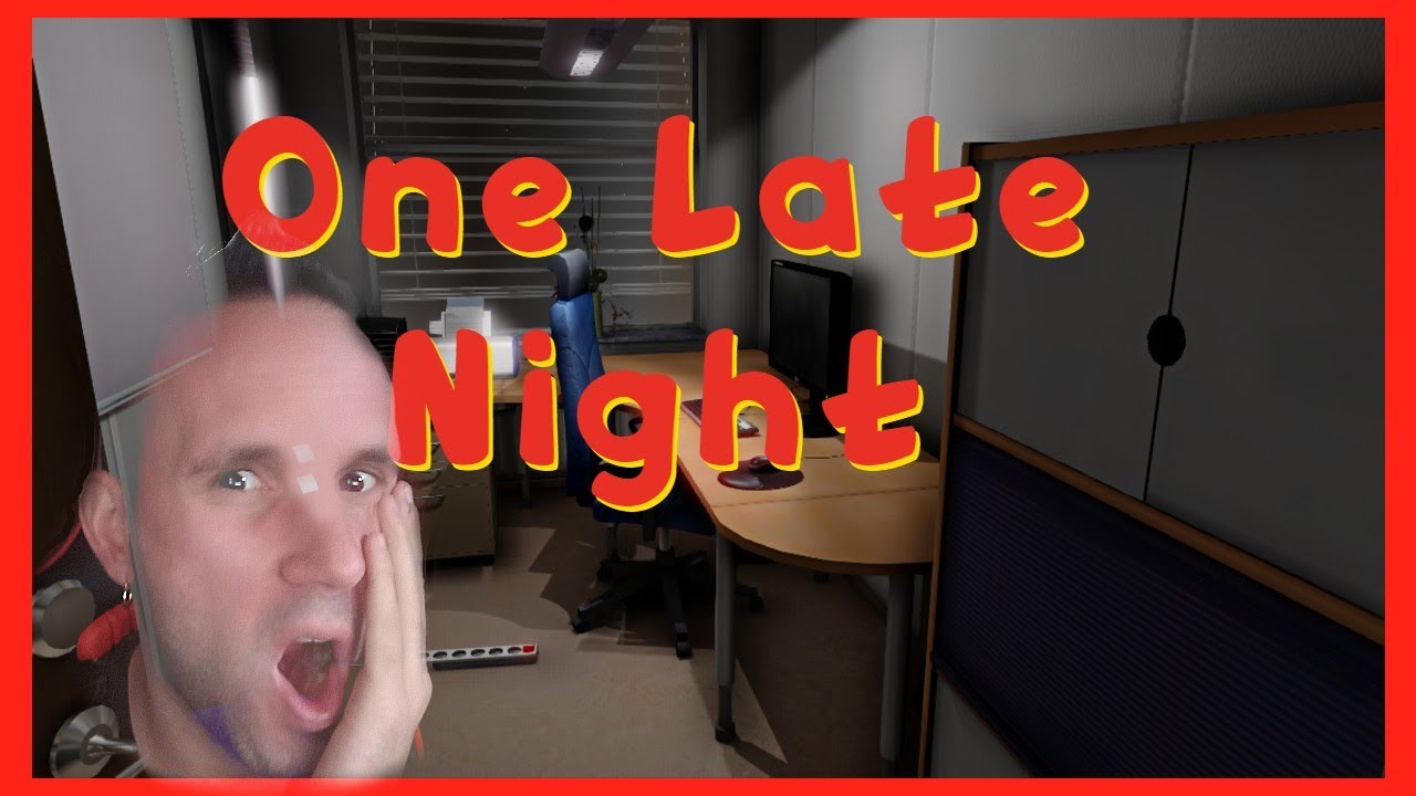 👻 JUEGO DE TERROR pasando MIEDO en la OFICINA (One Late Night)