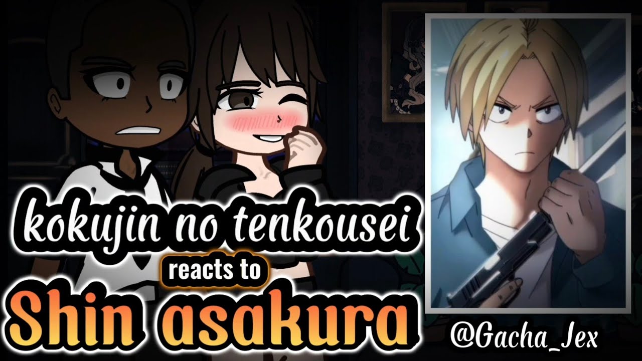 NTR Kokujin no tenkousei reacts to Hiroki as Shin Asakura [] Sakamoto days|| Gacha-Reacts