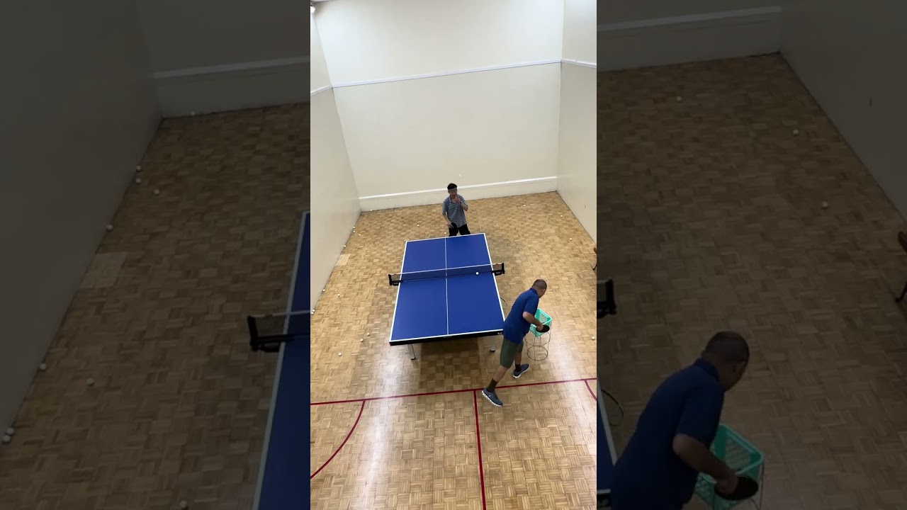 Forehand vs Forehand Loop & Block (Multiple Balls) | Jimmy Training Drill
