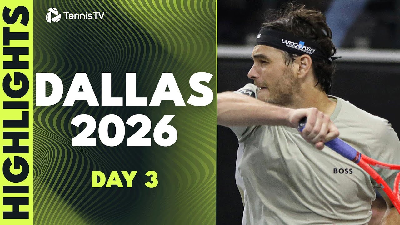 Fritz & Paul In Action, Tiafoe vs Korda | Dallas 2026 Highlights Day 3