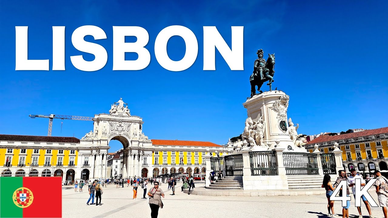 Lisbon, Portugal 4K (Part 2) - Walking Tour - October 2023