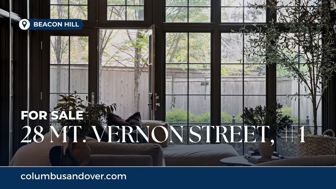 For Sale in Beacon Hill: Step Inside 28 Mt. Vernon Street, #1
