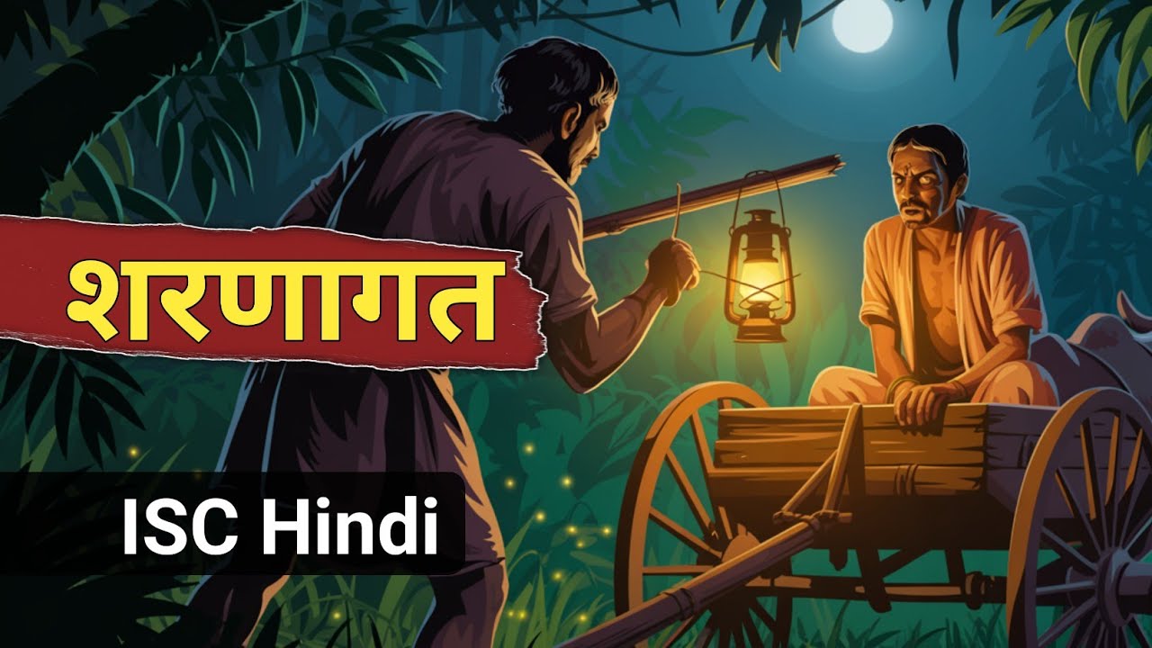 Sharnagat - ISC Hindi 11/12 | English for All | शरणागत | gadya sankalan isc chapter 3