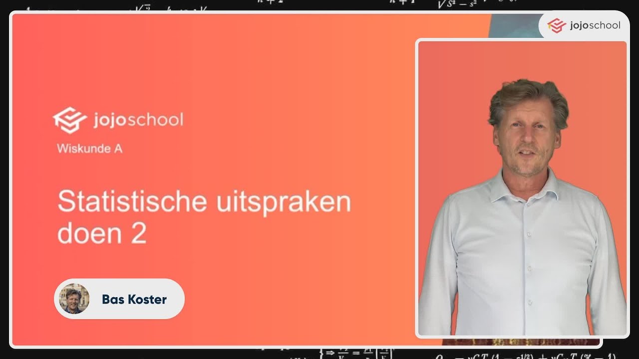 Statistische uitspraken doen 2 - Wiskunde A - HAVO