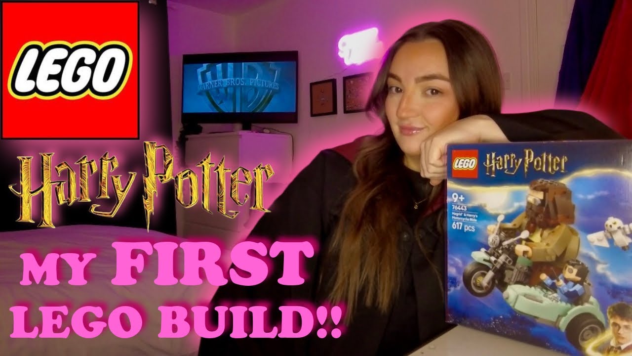 My First LEGO Build Ever… 🏍️Was Harder Than I Expected 👀✨