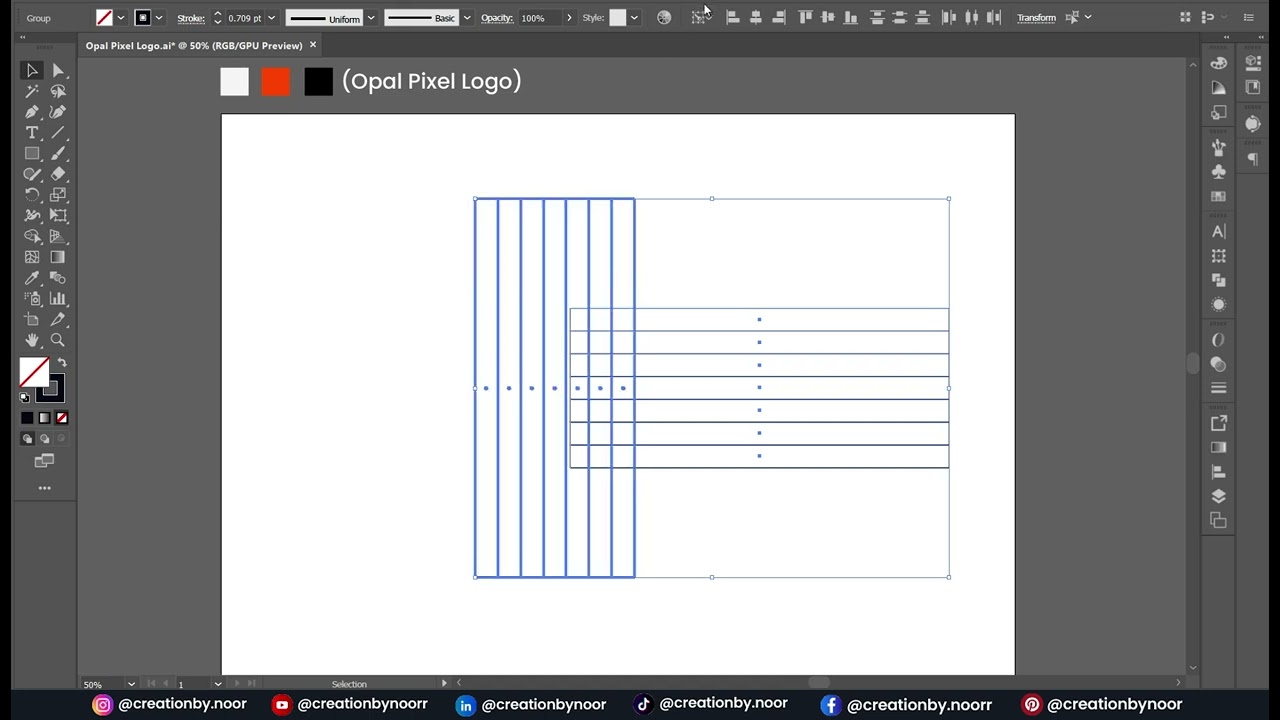 Designing an “O” logo in my style 🔥
