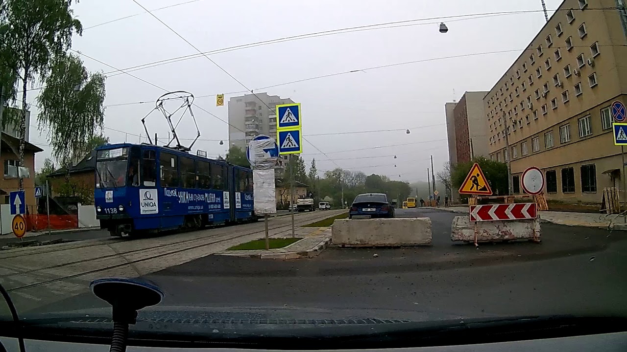 Вулицями Львова на авто #2 Сихів - Центр