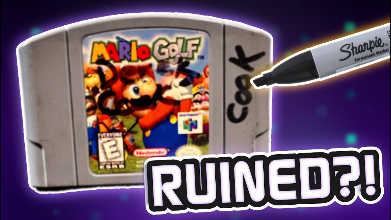 Can You Remove Sharpie from N64 Labels?