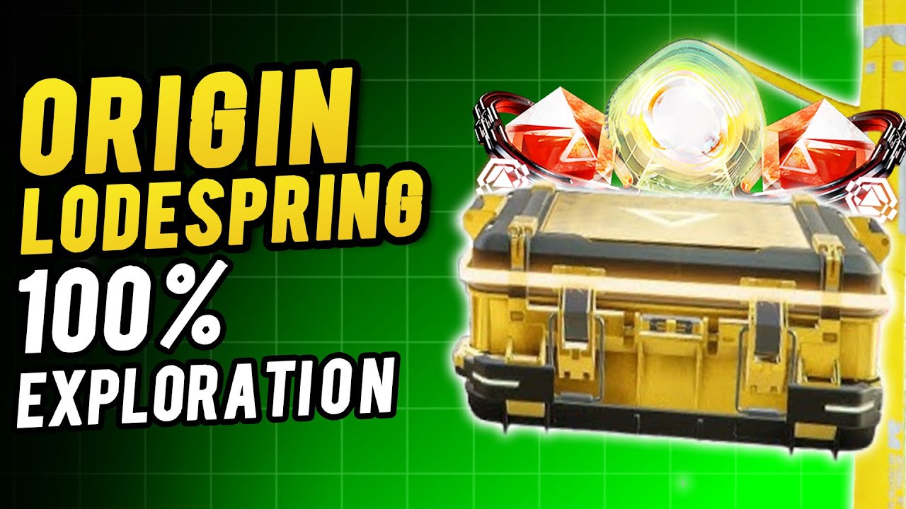 Origin Lodespring 100% Exploration ~ All Chest, aurylene, Protocol Location |Arknights Endfield