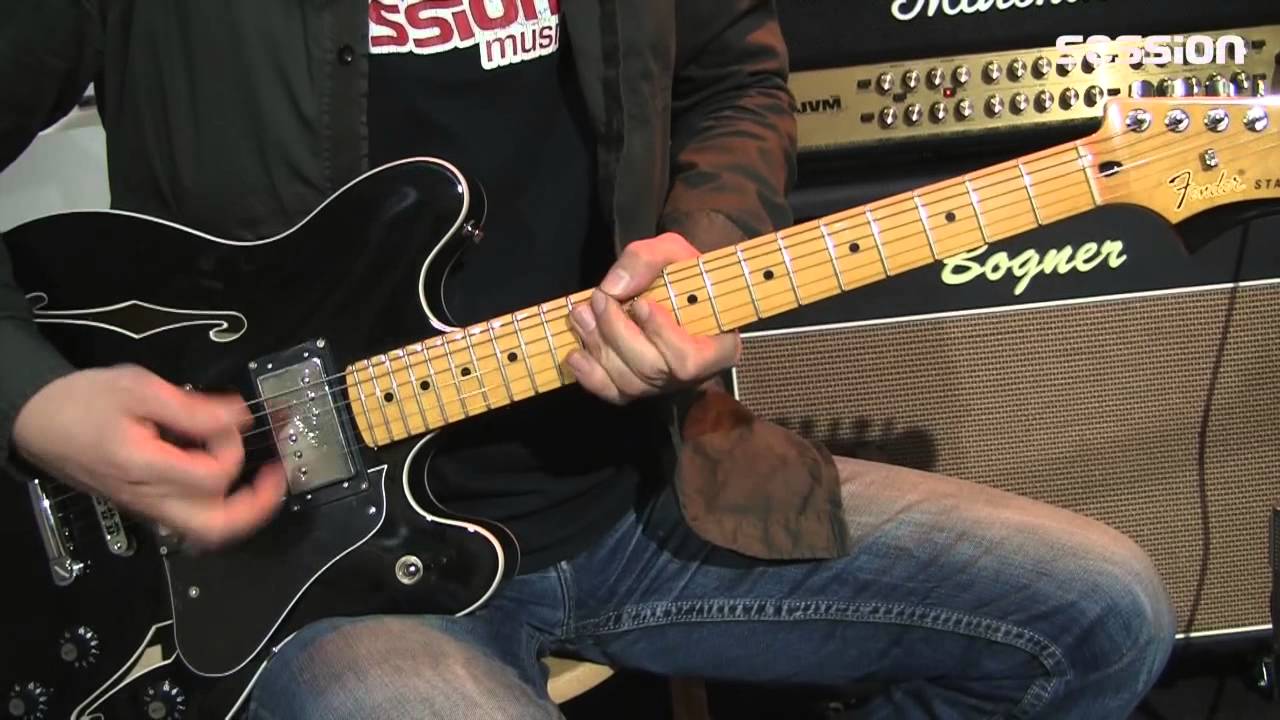 FENDER Starcaster MN BLK