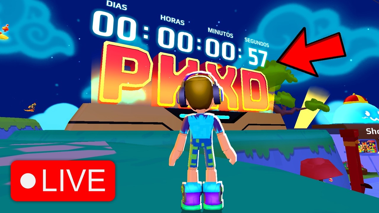 LIVE DA CONTAGEM REGRESSIVA NO PK XD