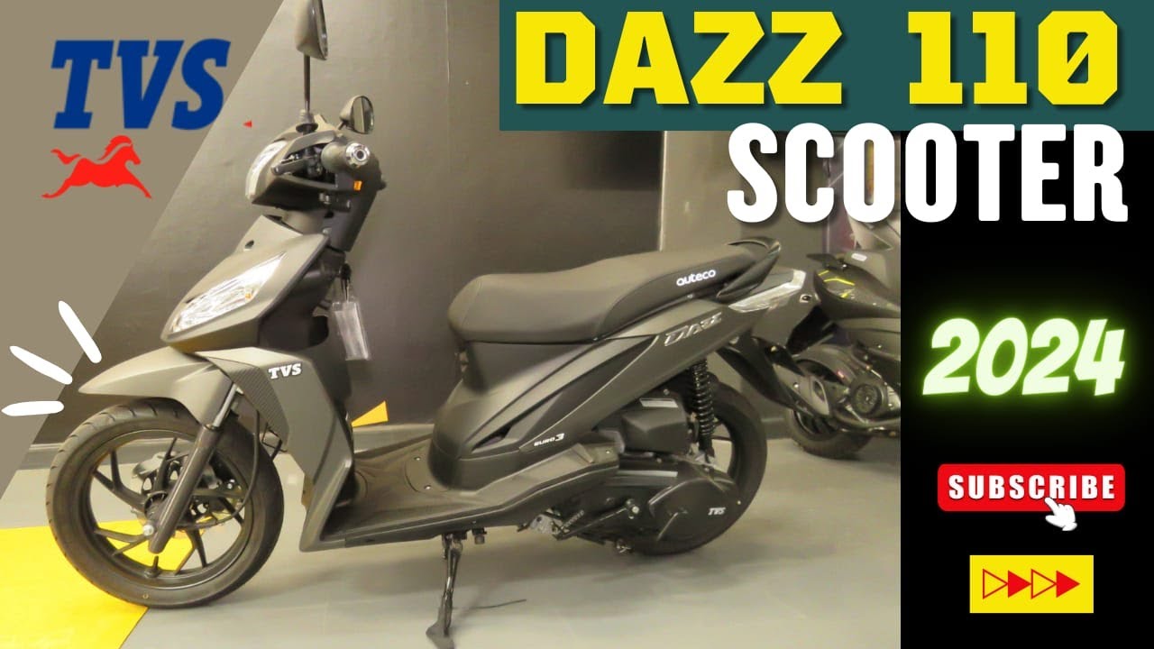 🔴NUEVA SCOOTER TVS DAZZ 110 2024/Precio/Ficha técnica/Descripción general  
