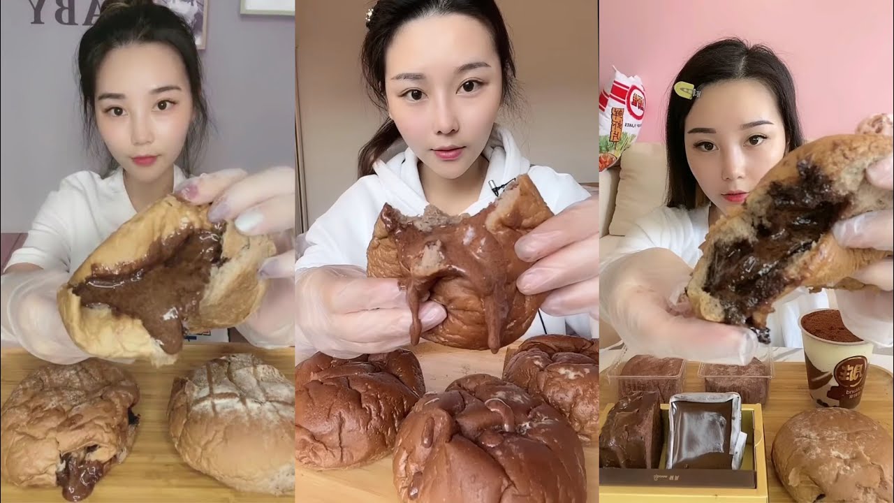 🍞 [MUKBANG] chocolate lava bread edition